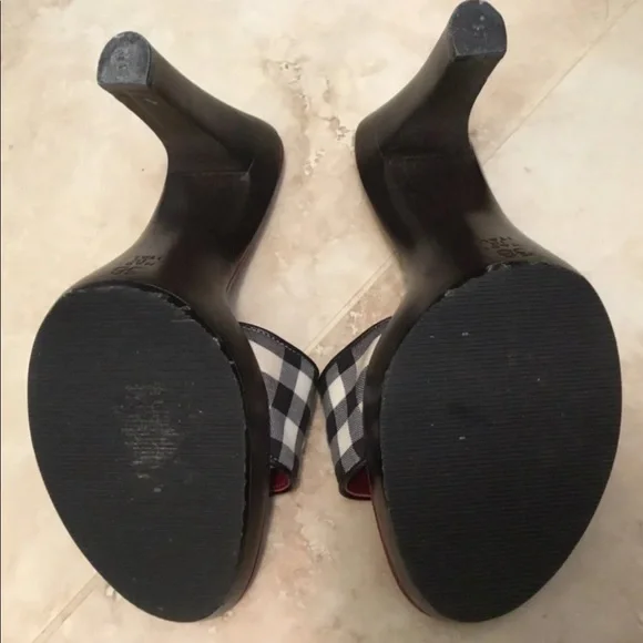 Burberry nova check platform sandal - Picture 3 of 3